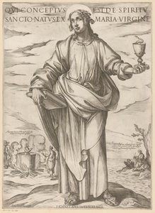 Der heilige Johannes von Antonio Tempesta
