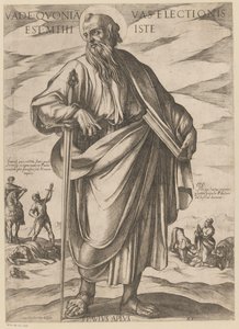 Der heilige Paulus (Christus, Maria und die Apostel) von Antonio Tempesta