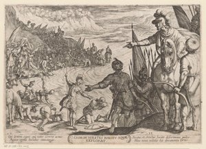 Gideon wählt seine Soldaten von Antonio Tempesta