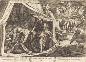Judith und Holofernes von Antonio Tempesta