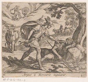 Mercurius tötet Argus