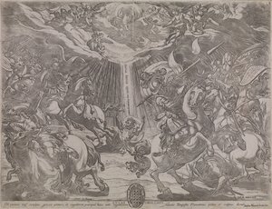 Die Bekehrung des Paulus von Antonio Tempesta