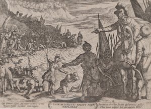 Tafel 13: Gideon wählt seine Soldaten, aus 