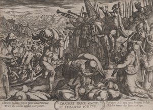 Tafel 22: Josaphat dankt Gott für seinen Sieg, aus 