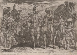 Tafel 3: Abraham bringt Lot und seine Familie in sein eigenes Land, aus 