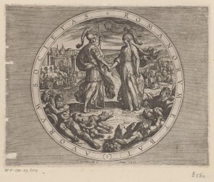 Rom und Batavia schütteln sich die Hand