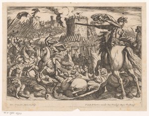 Reiterkampf von Antonio Tempesta