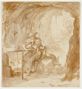 St. Antonius mit dem Eber