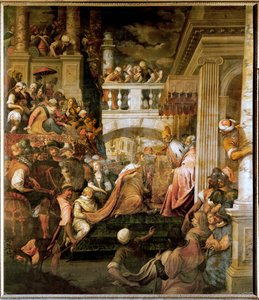 Krönung von Baudoin I., Kaiser von Byzanz von Antonio Vassilacchi