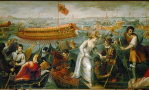 Einzug der Caterina Cornaro in Venedig