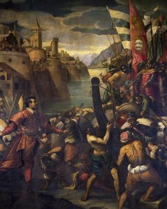 Venezianer und Kreuzfahrer erobern Tyros