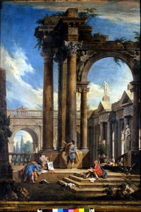 Archäologen und Architekten (die zeichnen und messen)
