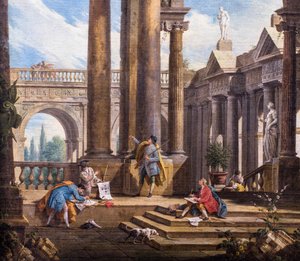 Architektonische Fantasie von Antonio Visentini