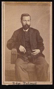 Porträt von Edward Palmer 1829-1911, 1868-1869 von Antonio Zeno Shindler