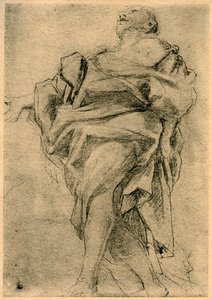 Studie für die Figur eines Apostels, 1913 von Antonio da Correggio