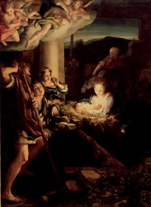Die Heilige Nacht, 1527-1530 von Antonio da Correggio