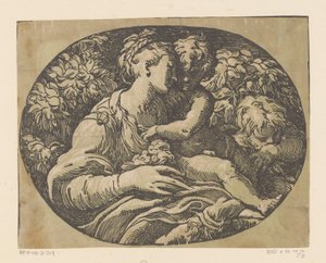 Maria mit Kind und Johannes dem Täufer