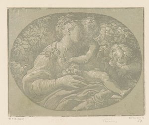 Maria mit Kind und Johannes dem Täufer von Antonio da Trento