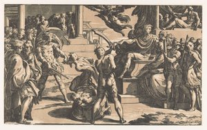 Martyrium der Heiligen Petrus und Paulus von Antonio da Trento