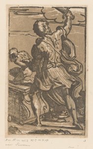 Opferung Isaaks von Antonio da Trento