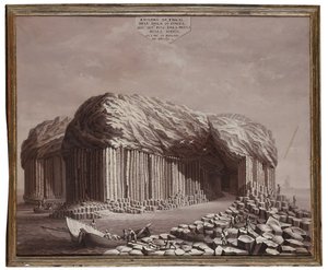 Fingalshöhle, Schottland von Antonio de Bittio
