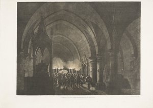 Fackelträger in der Kirche von Antonio de Pian