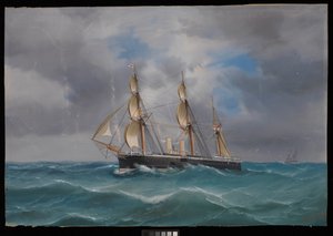 H.M.S. Alexander Flaggschiff der Mittelmeerflotte