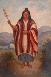Peruanischer Indianer von Antonion Zeno Shindler