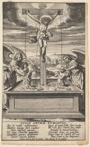 Der Brunnen des Lebens, vor 1604 von Antonius Wierix