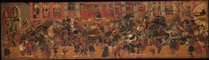 Turnier auf dem Platz von Santa Croce, Florenz