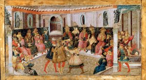 Die Ermordung von Julius Caesar, 15. Jahrhundert