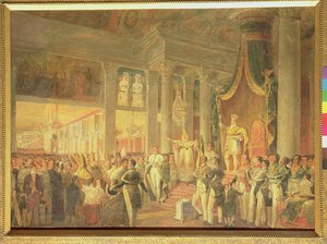 Krönung von Dom Pedro II. (1825-91) von Araujo Porto Alegre