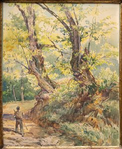 Figuren im Wald