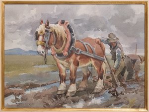 Arbeit auf den Feldern