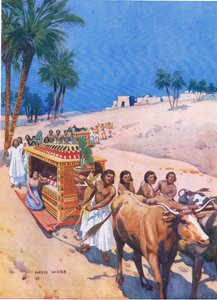 Eine Trauerprozession im alten Ägypten, 1925