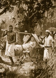 David Livingstone setzte seine Reise durch Afrika trotz Krankheit fort