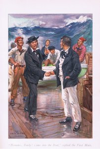 Unsinn Ready!, Komm ins Boot, antwortete der erste Maat von Archibald Webb