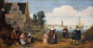 Porträt einer Familie
