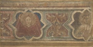 Dekorativer Rand, ca. 1390 von Aretino Spinello