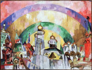 Firmament, dekoratives Moskau von Aristarkh Vasilievic Lentulov