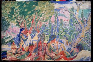 In der Krim von Aristarkh Vasilievic Lentulov