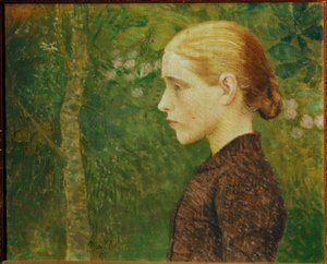 Aristide Maillol / Porträtbüste eines Bauernmädchens, 1891 von Aristide Maillol