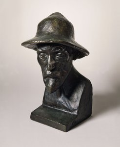 Büste von Auguste Renoir, ca. 1907 von Aristide Maillol