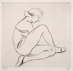 Sitzende Frau von Aristide Maillol