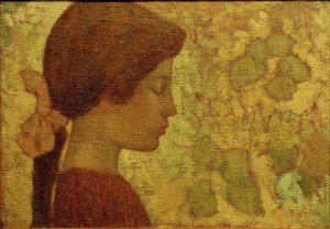 Mädchen im Profil von Aristide Maillol