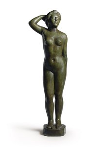 Stehende Badende ohne Draperie von Aristide Maillol