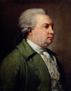 Porträt des Dramatikers Denis I. Fonvizin, um 1784-1785