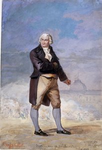 Porträt von Georges Jacques Danton 1759-1794, 1879 von Armand Cyboule