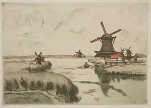 Blick von Saardam von Armand Guillaumin