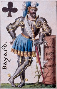 Darstellung des Ritters Pierre Terrail, Herr von Bayard (1476-1524). (Detail)